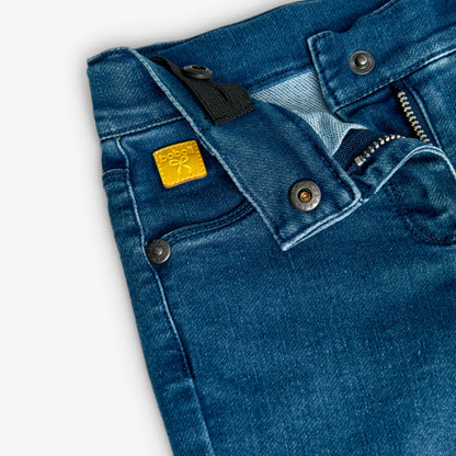BOBOLI - jeans zampa fiori abbigliamento est 25 b - GIRL