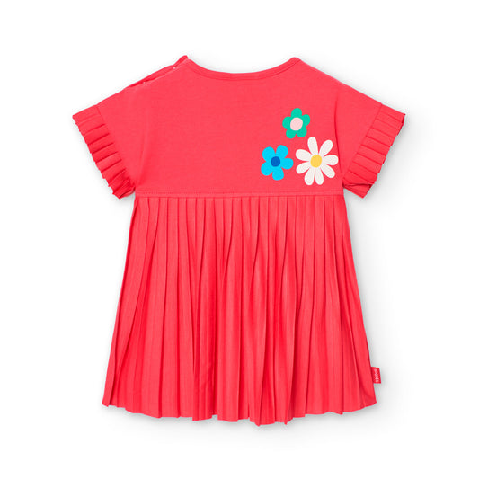 BOBOLI - vestito morbido fiori abbigliamento est 25 b - GIRL