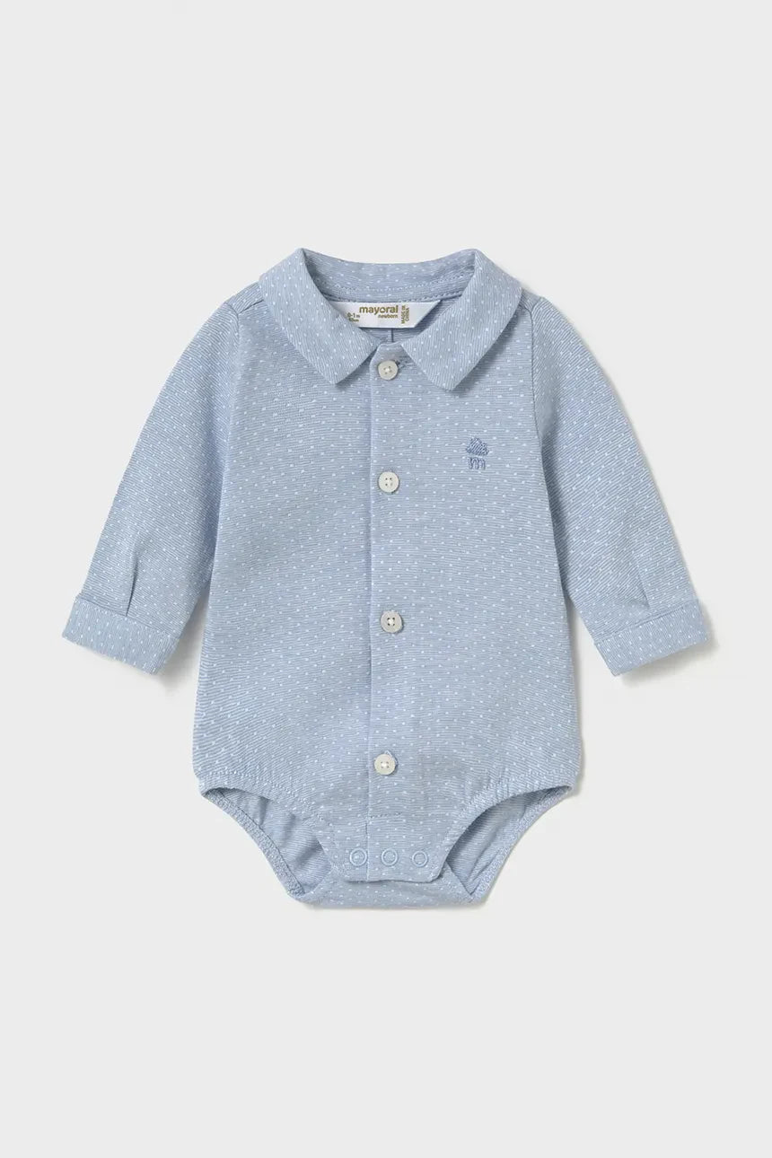 MAYORAL-body camicia azzurro-invernale