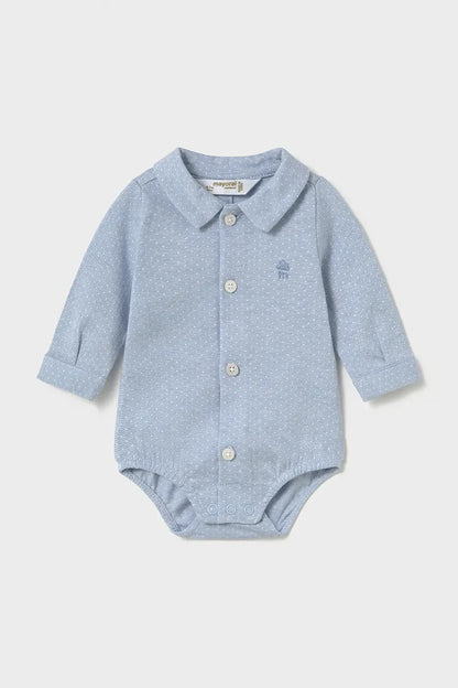 MAYORAL-body camicia azzurro-invernale