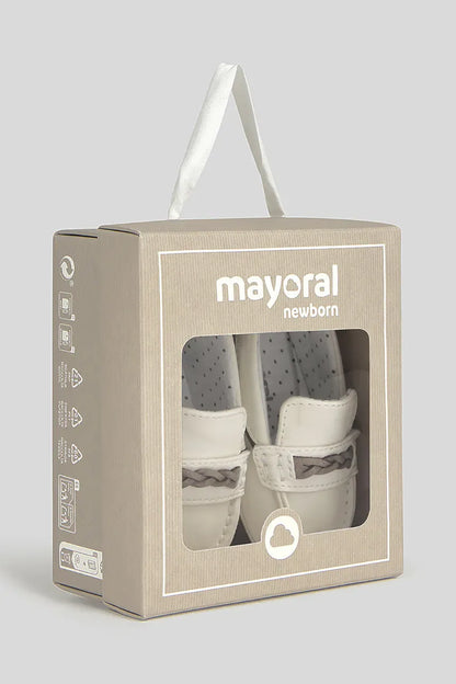 MAYORAL-mocassini panna-invernale