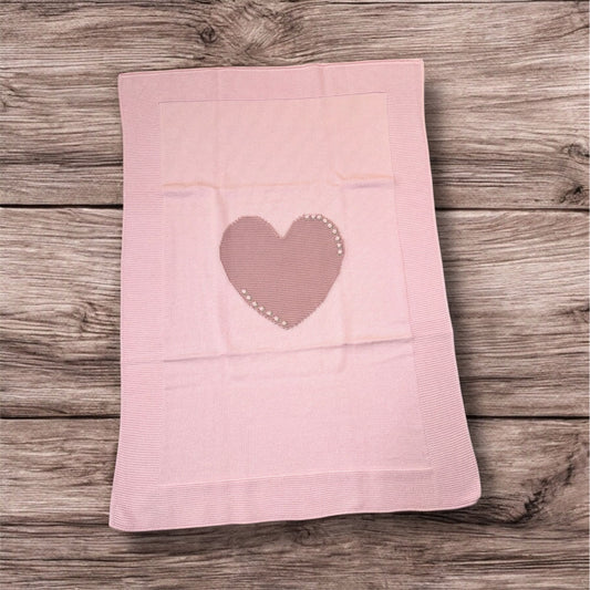 BABY LORD - coperta in filo di cotone corredino est 25 - GIRL