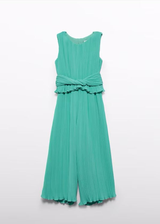 ABEL & LULA - tuta chiffon plissettata abbigliamento est 25 j - GIRL