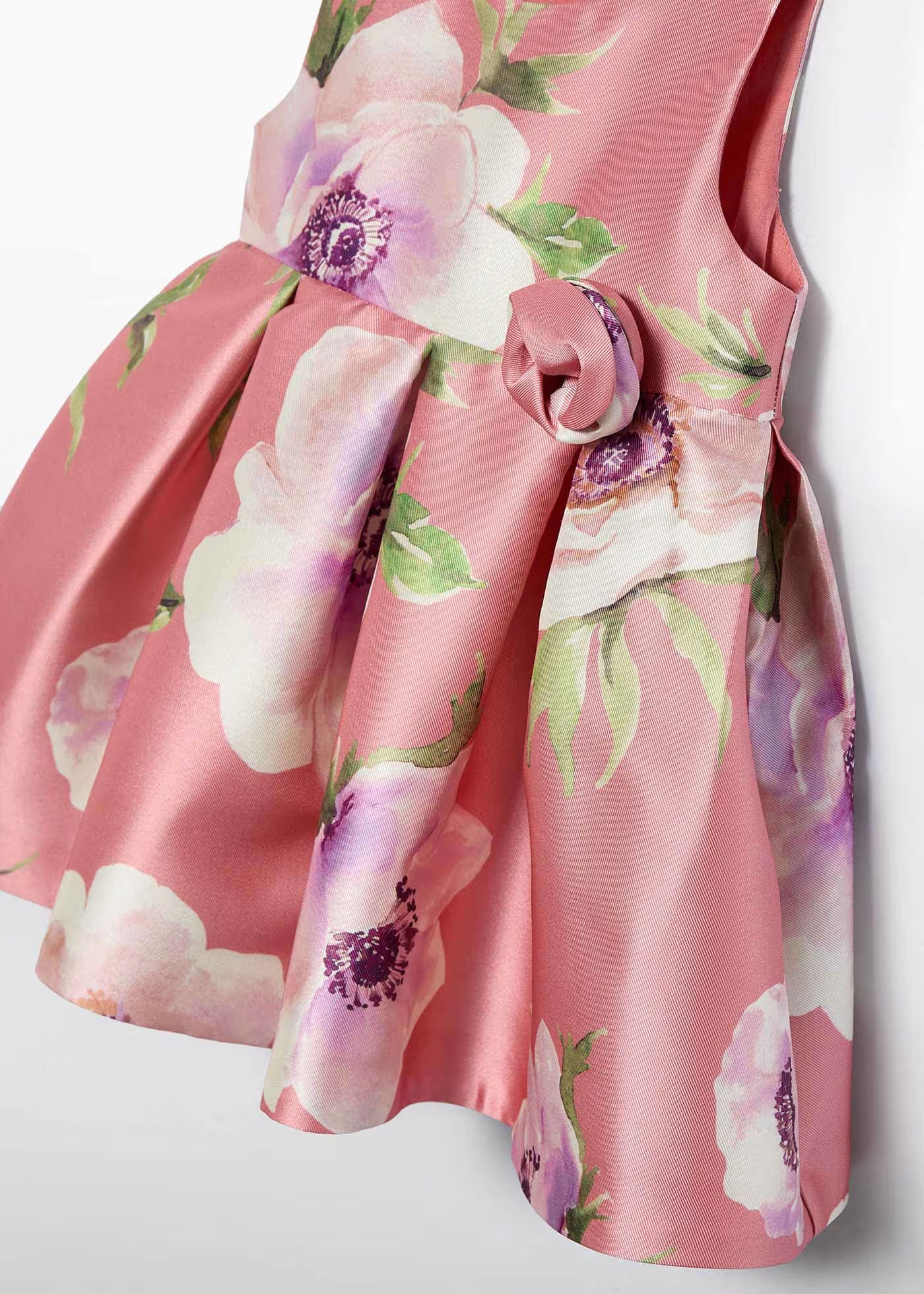 ABEL & LULA - abito mikado fiori abbigliamento est 25 b - GIRL