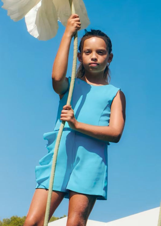 ABEL & LULA - completo bermuda volant abbigliamento est 25 j - GIRL