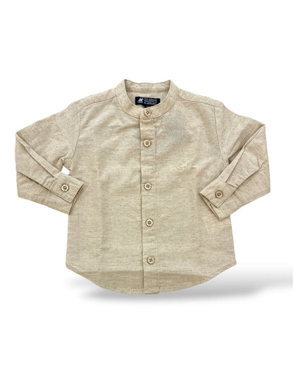 US GRAND POLO - camicia lino coreana 12m/7a abbigliamento est 25 b - BOY