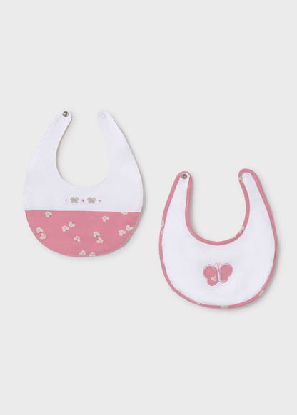 MAYORAL - set 2 bavette fucsia accessori corredino - GIRL