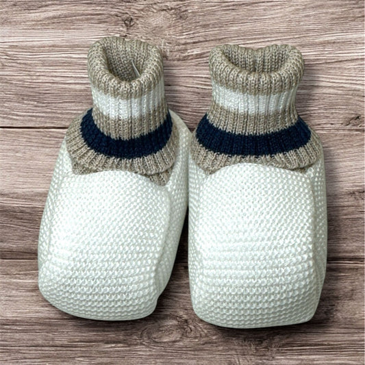 MARLU' - scarpine in filo di cotone (set n.55) corredino est 25 - BOY