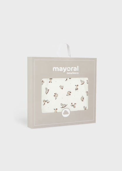 MAYORAL - accappatoio quadrato grigio
