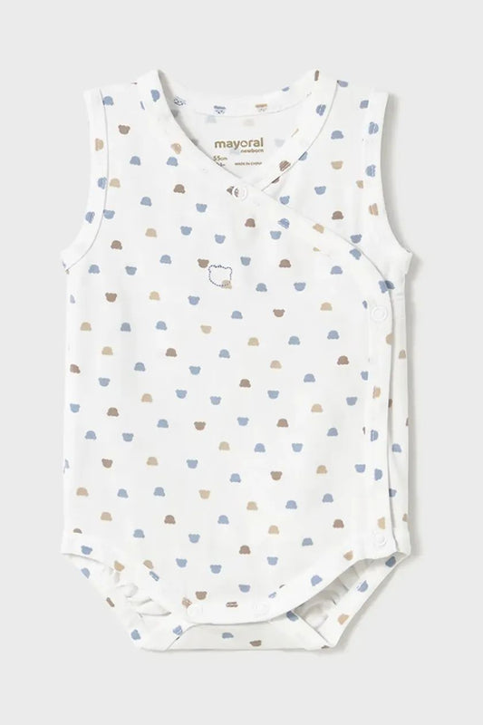 MAYORAL - body smanicato fantasia riviera accessori corredino - BOY