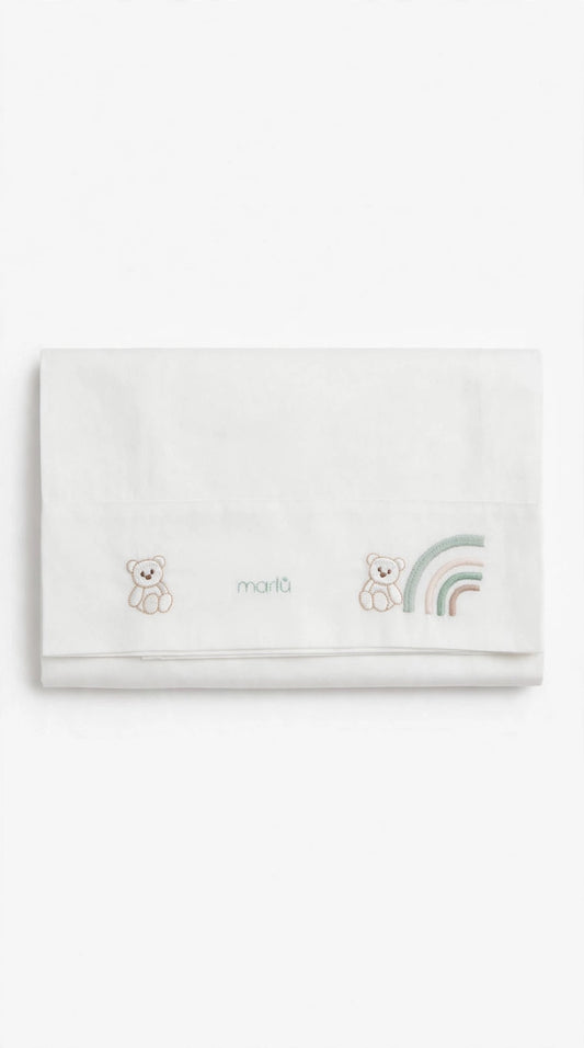 MARLU' - set lenzuolino lichene/vaniglia (set n.63)