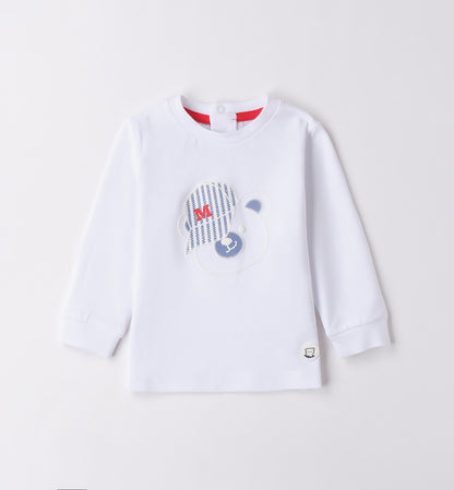 MINIBANDA - t-shirt manica lunga orsetto abbigliamento est 25 b - BOY
