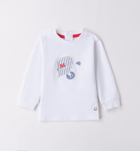 MINIBANDA - t-shirt manica lunga orsetto abbigliamento est 25 b - BOY