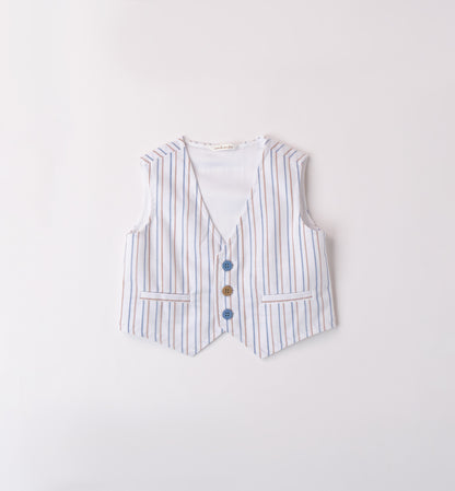 MINIBANDA - gilet righe abbigliamento est 25 b - BOY