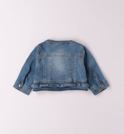 MINIBANDA - giubbotto di jeans abbigliamento est 25 b - GIRL