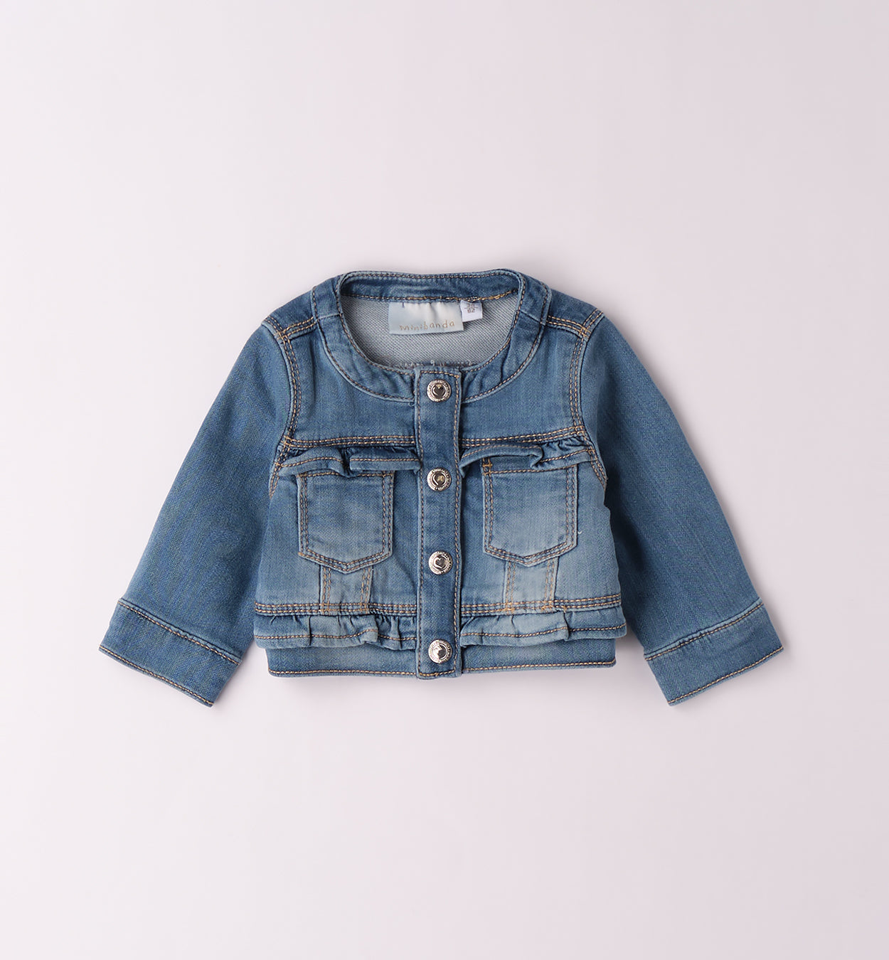 MINIBANDA - giubbotto di jeans abbigliamento est 25 b - GIRL