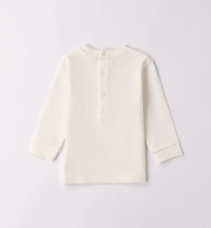 MINIBANDA - t-shirt con scritta abbigliamento invernale 25/26 b - BOY