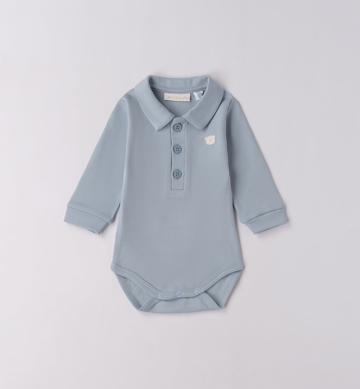 MINIBANDA - polo manica lunga body abbigliamento invernale 25/26 b - BOY
