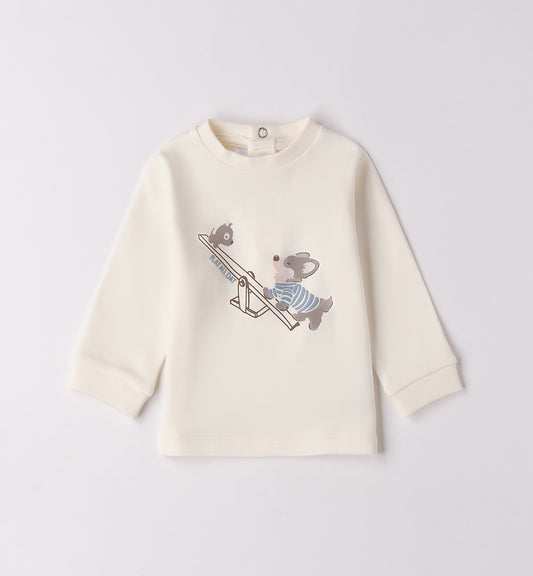 MINIBANDA - t-shirt manica lunga stampa abbigliamento invernale 25/26 b - BOY