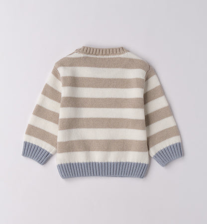 MINIBANDA - maglione righe abbigliamento invernale 25/26 b - BOY