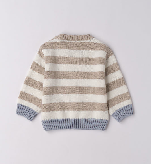 MINIBANDA - maglione righe abbigliamento invernale 25/26 b - BOY