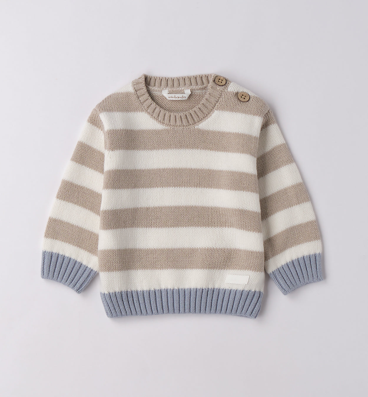 MINIBANDA - maglione righe abbigliamento invernale 25/26 b - BOY