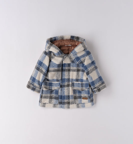 MINIBANDA - cappotto quadri abbigliamento invernale 25/26 b - BOY