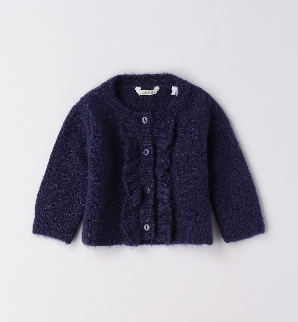 MINIBANDA - cardigan blu abbigliamento invernale 25/26 b - GIRL