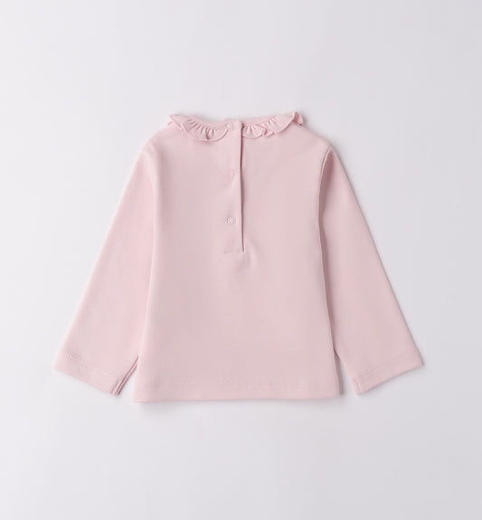 MINIBANDA - t-shirt con scritta abbigliamento invernale 25/26 b - GIRL