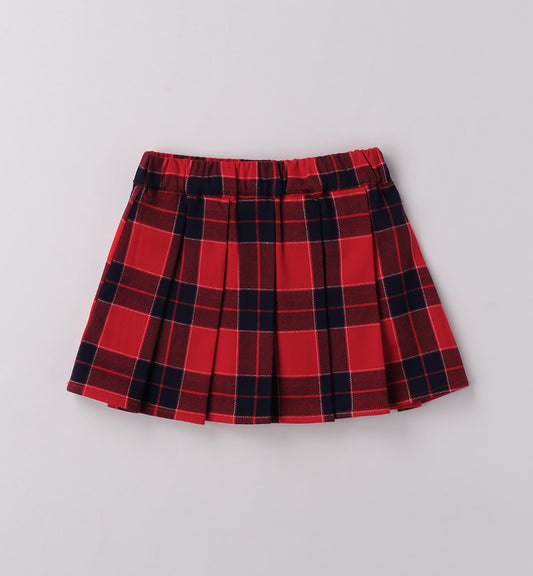 MINIBANDA - gonna scozzese abbigliamento invernale 25/26 b - GIRL
