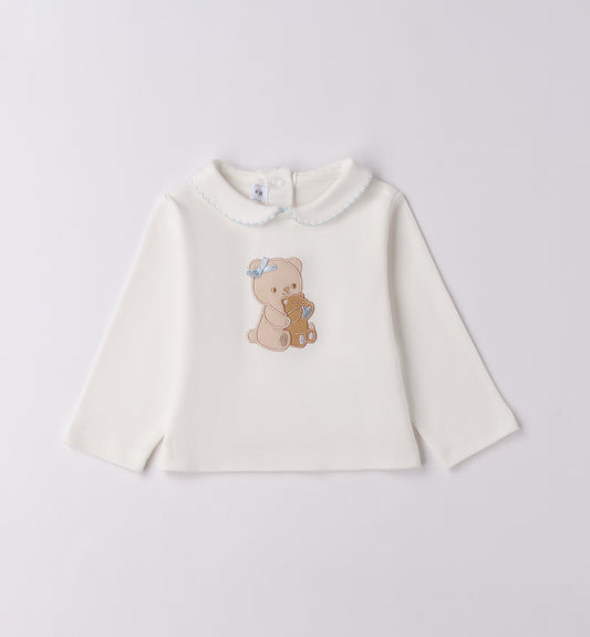 MINIBANDA - t-shirt orsetto manica lunga abbigliamento invernale 25/26 b - GIRL
