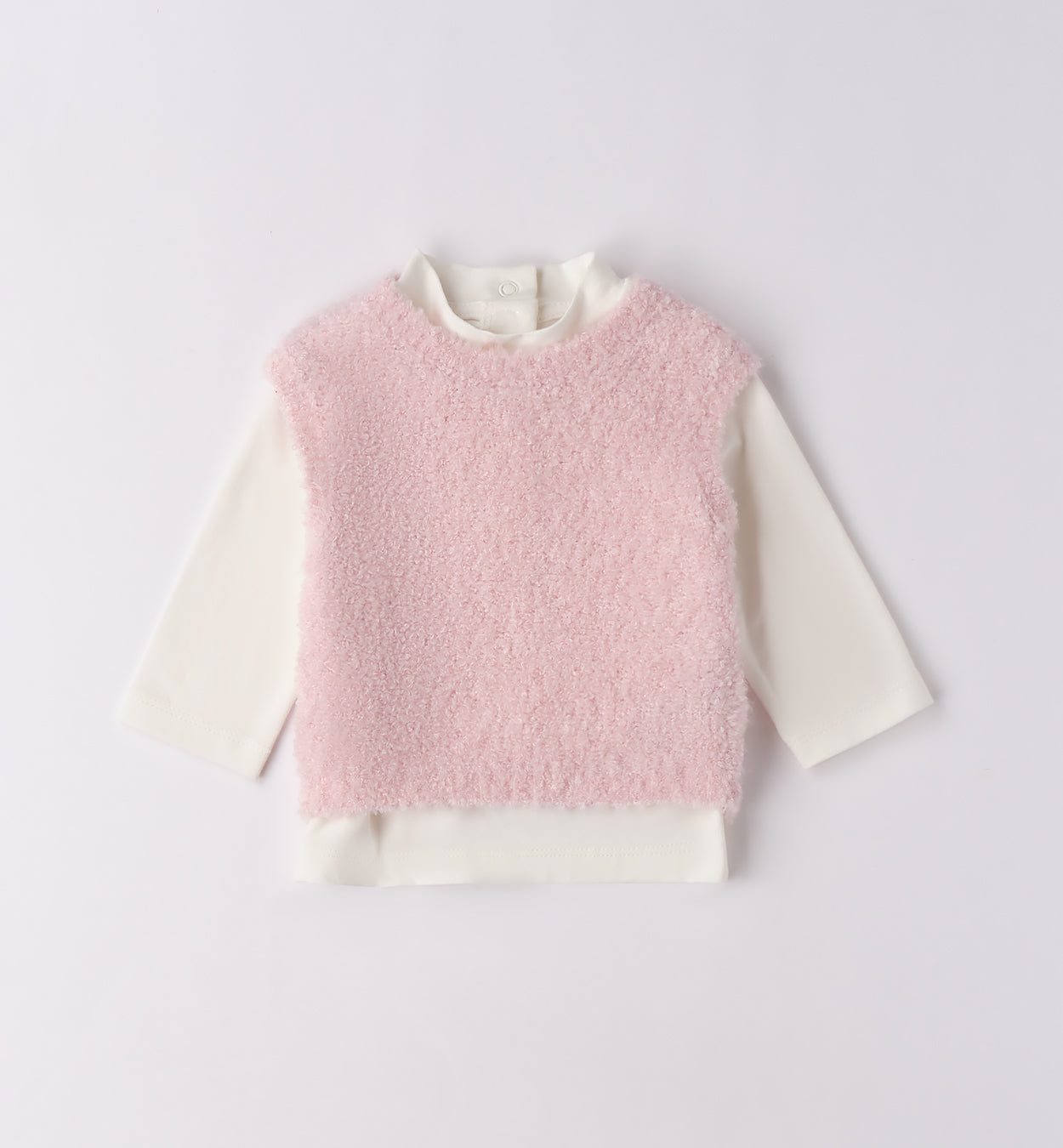 MINIBANDA - maglia con gilet abbigliamento invernale 25/26 b - GIRL