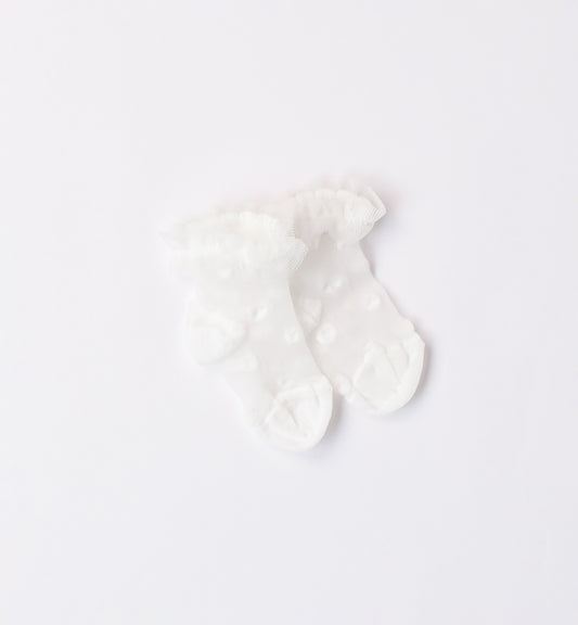 MINIBANDA - calzino corto velato accessori abbigliamento est 25 b - GIRL