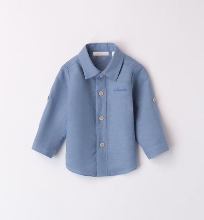 MINIBANDA - camicia di lino abbigliamento est 25 b - BOY