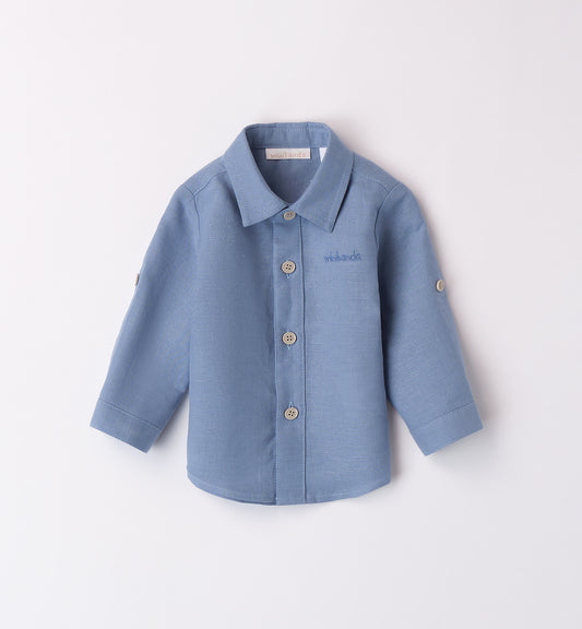 MINIBANDA - camicia di lino abbigliamento est 25 b - BOY