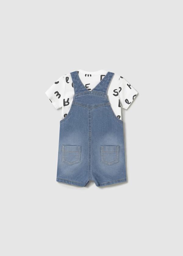 MAYORAL - salopette denim orsetto abbigliamento est 25 b - BOY