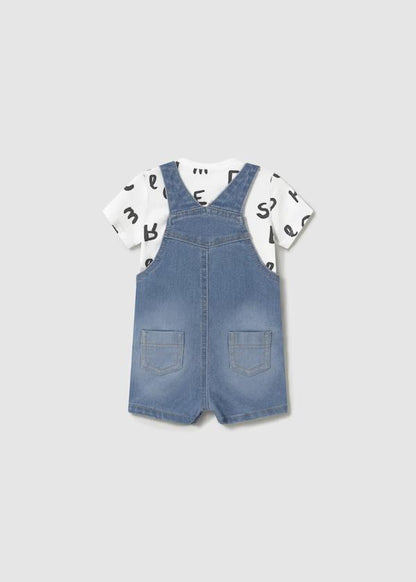 MAYORAL - salopette denim orsetto abbigliamento est 25 b - BOY