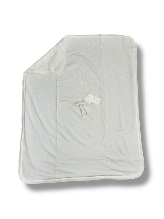 PRIMODIBEBE' - COPERTINA IN JEARSY DI COTONE FODERATA IN FILO DI SCOZIA CORREDINO ESTIVO