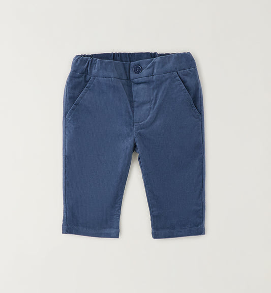 MINIBANDA - pantalone millerighe avion - invernale