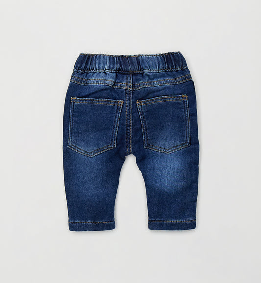 MINIBANDA - jeans morbido blu - invernale