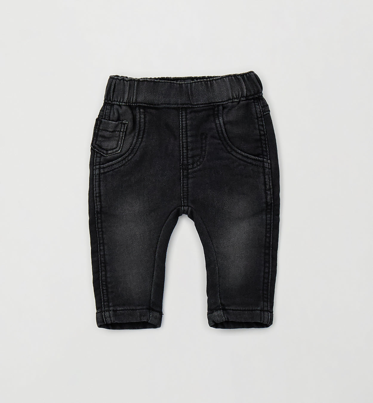 MINIBANDA - jeans morbido nero - invernale