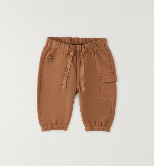 MINIBANDA - pantalone cargo cammello- invernale