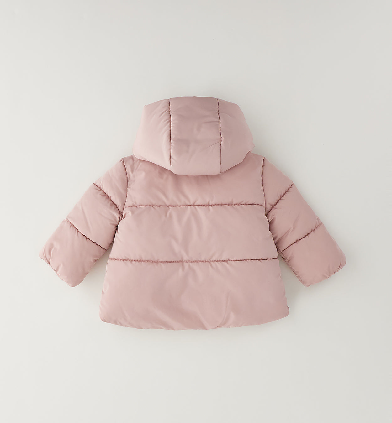MINIBANDA - giubbotto imbottito rosa baby - invernale