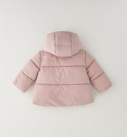 MINIBANDA - giubbotto imbottito rosa baby - invernale