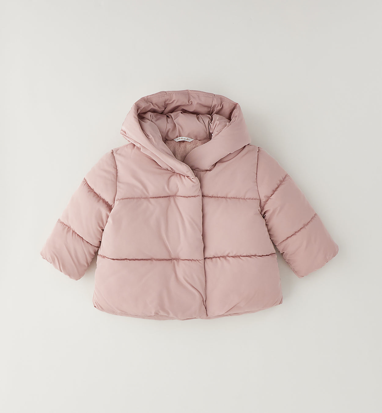 MINIBANDA - giubbotto imbottito rosa baby - invernale