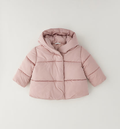 MINIBANDA - giubbotto imbottito rosa baby - invernale