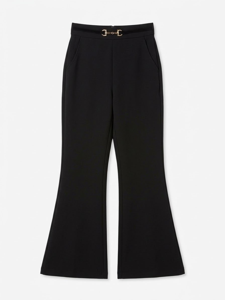 ALICE PI - pantalone con cinturino -invernale