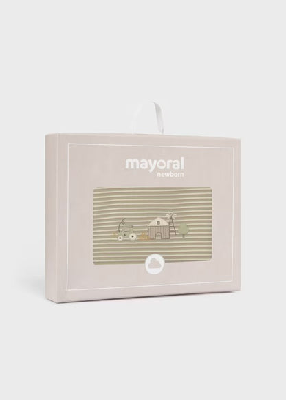 MAYORAL-copertina verde salvia/sabbia-invernale