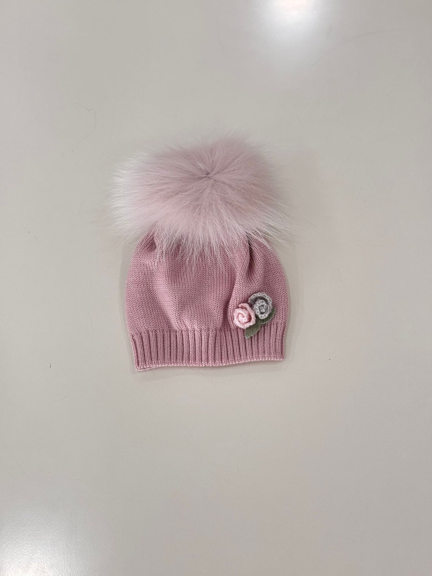 MARLU' - cuffietta pon pon love 100% lana (set. 19) corredino invernale 25/26 - GIRL