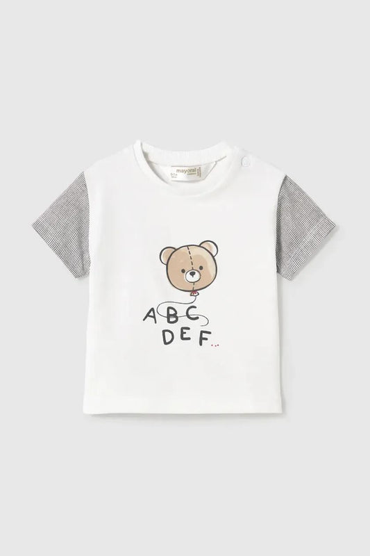 MAYORAL - t-shirt manica corta orsetto abbigliamento est 25 b - BOY